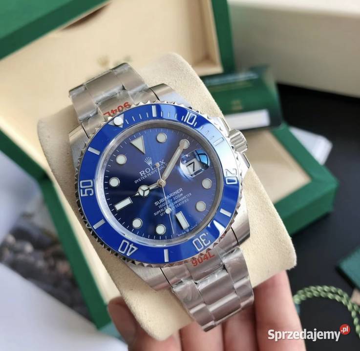 Zegarek Rolex Submariner Date Silver srebrny Kraków