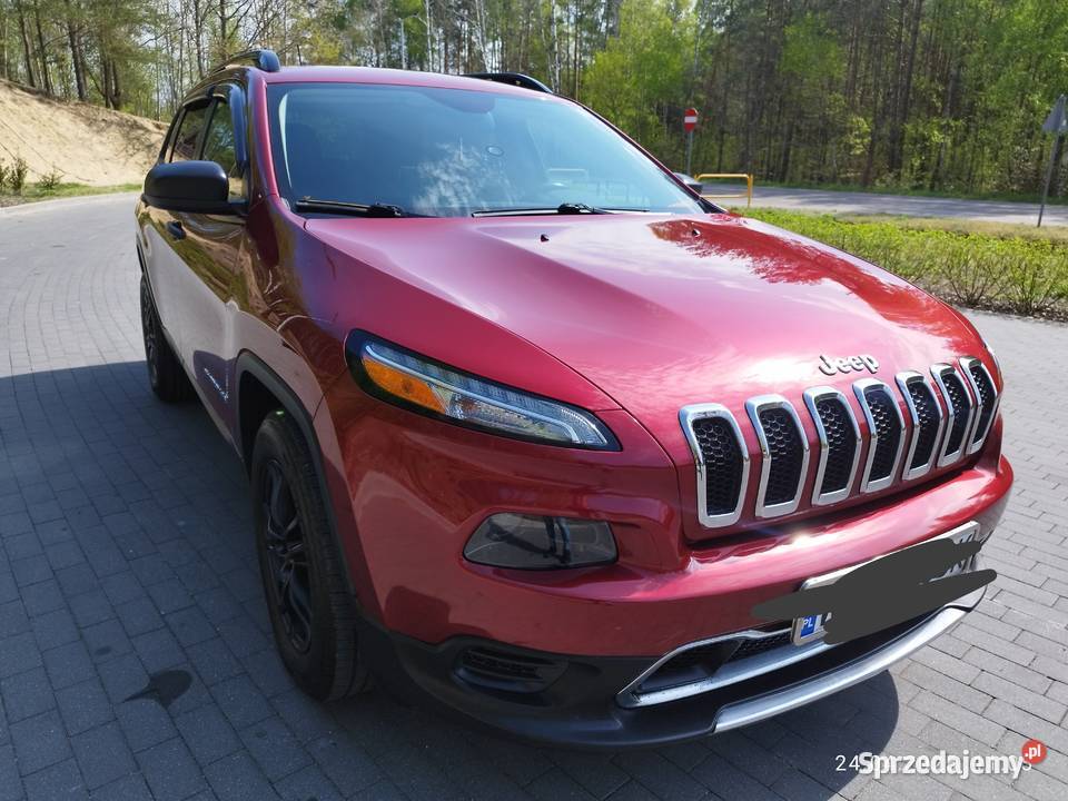 Jeep Cherokee 2016 32V6 BenGaz podgrzewane fotele mazowieckie Kadzidło