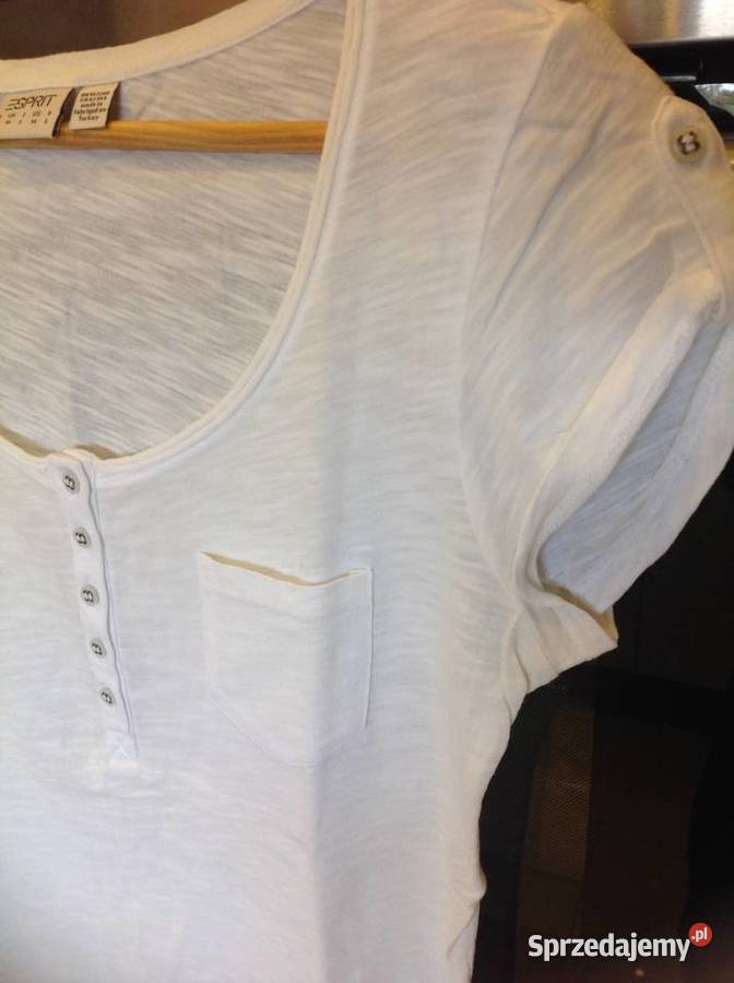 Bluzka Biała Damska ESPRIT M SM Nowa Sól