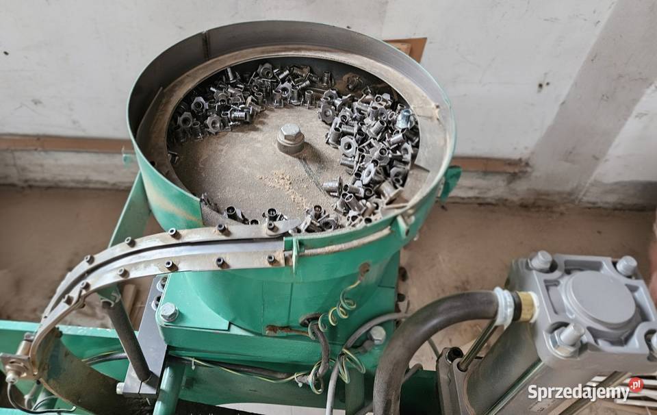 Maszyna do wbijania nakretek pazurkowych M8 Produkcja śląskie