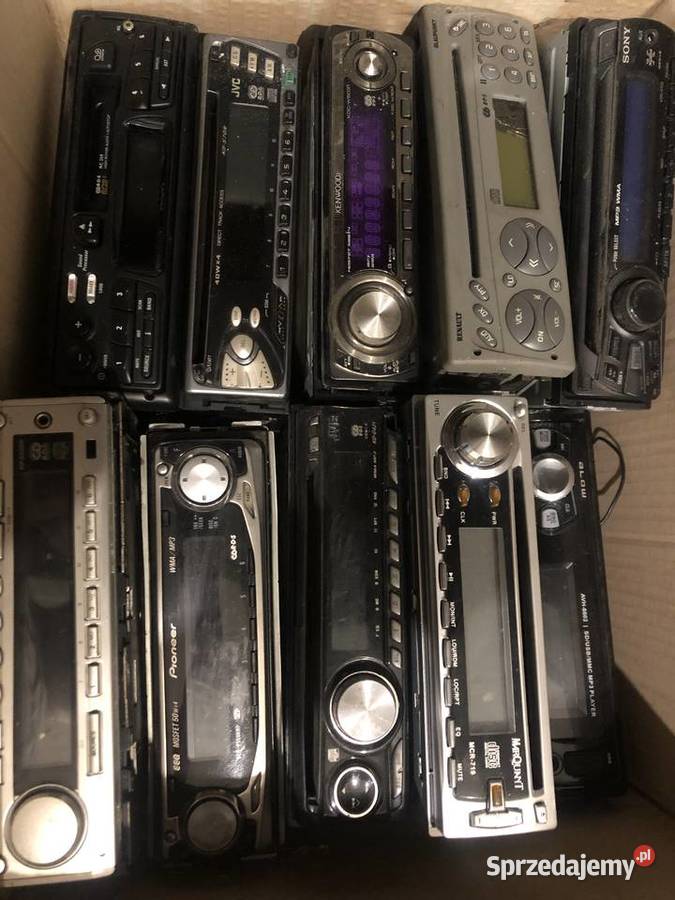 Różne radia samochodowe sprawne Iława