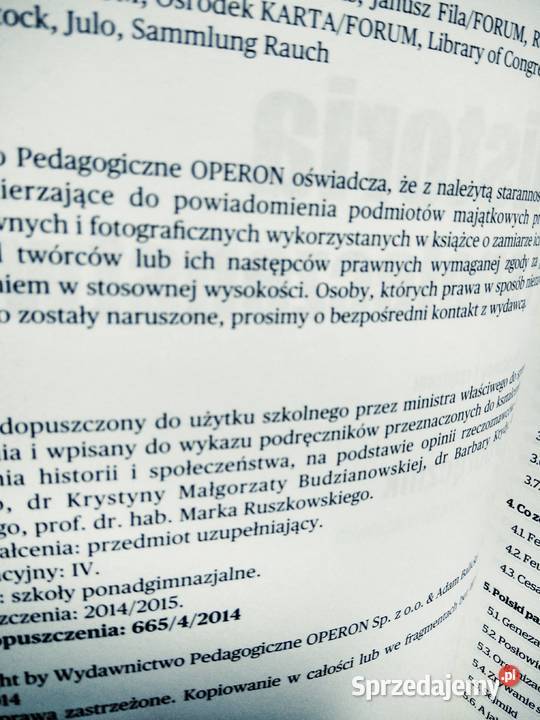 Historia i społeczeństwo rządzący rządzeni WSiP Warszawa
