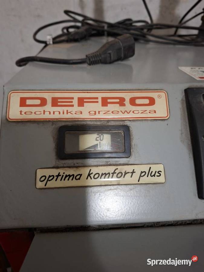 Piec CO 524 KW na drewno i węgiel Defro optima