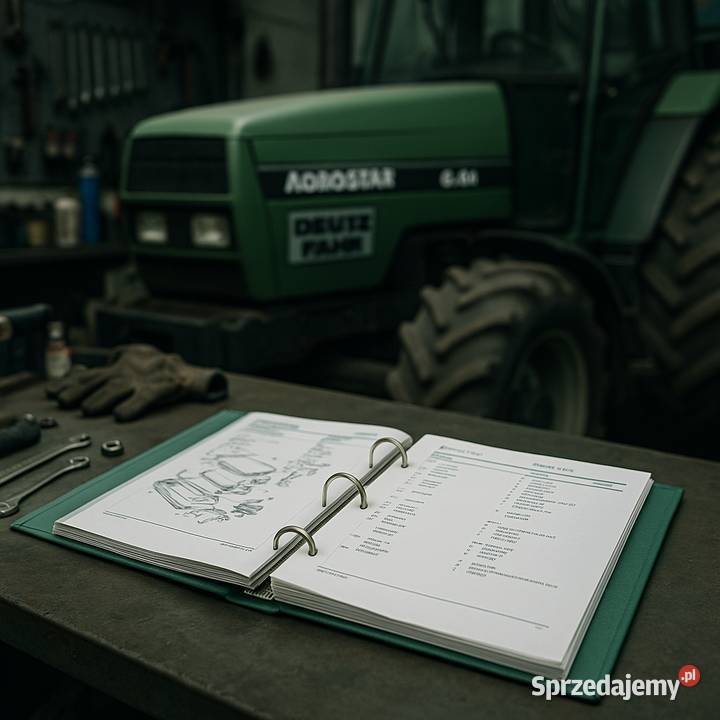 Katalog części DeutzFahr AgroStar 681 wydanie Gdańsk
