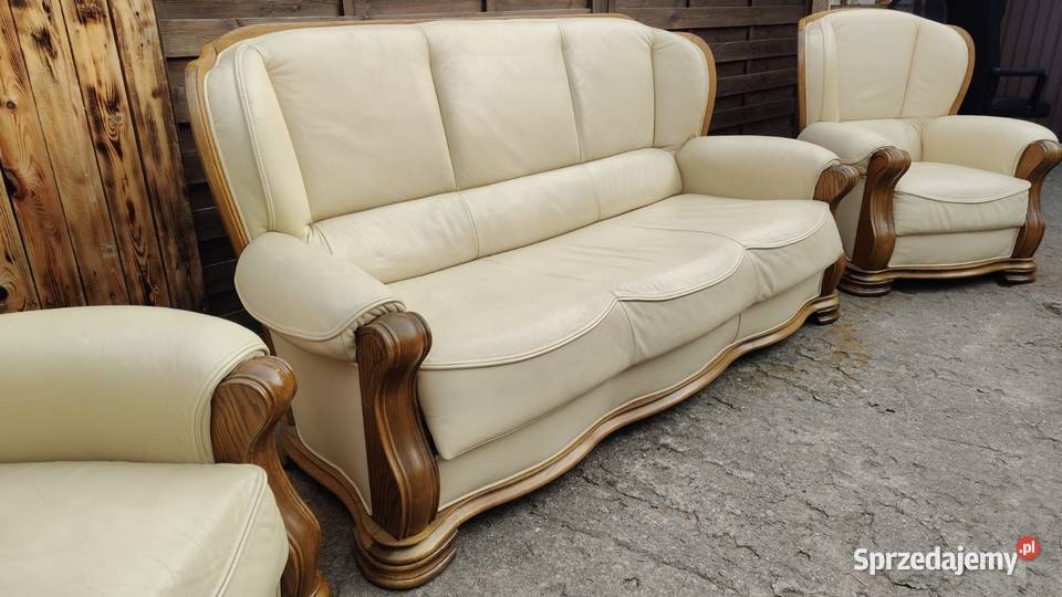 Komplet DES Cezar kanapa 3osobowa 2 x fotel Warszawa