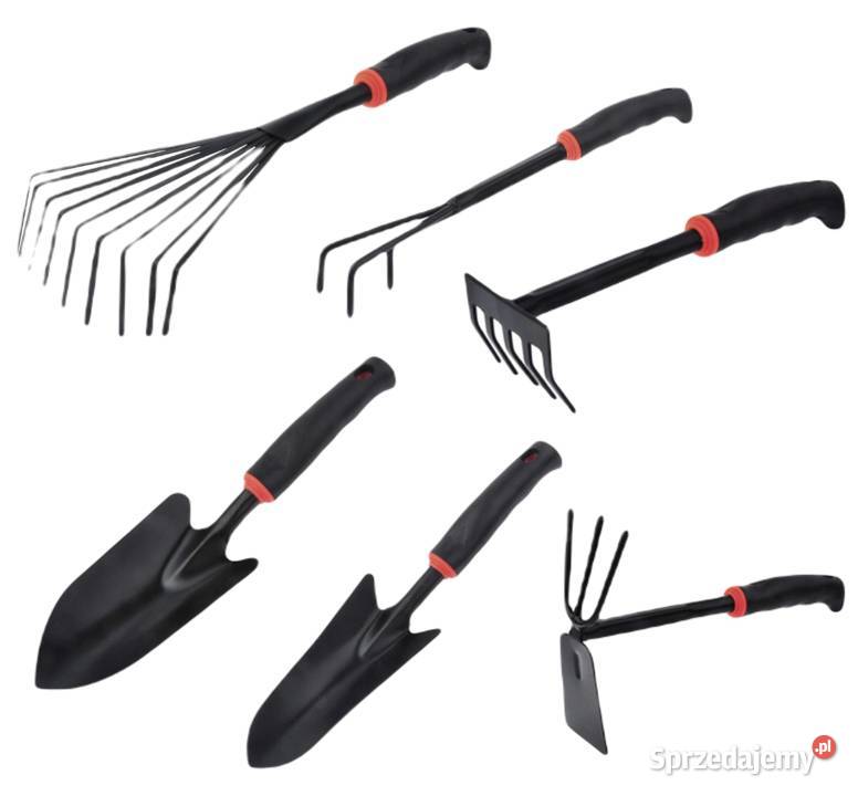 BOGATY ZESTAW NARZĘDZI OGRODNICZYCH ŁOPATKA Warszawa