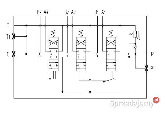 Rozdzielacz Hydrauliczny 3 SEKCJE 40L NA Solec Kujawski