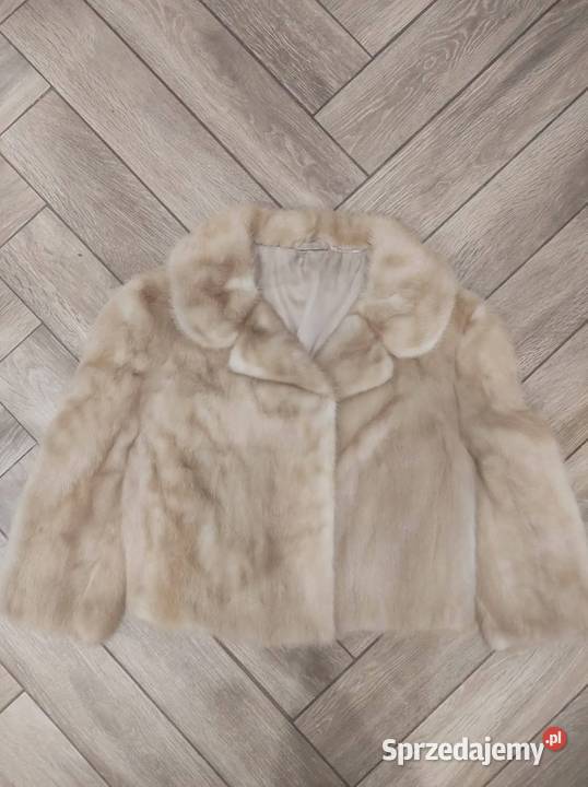 Futro naturalne z norki cenamon XS s m Kurtki i płaszcze śląskie Gliwice