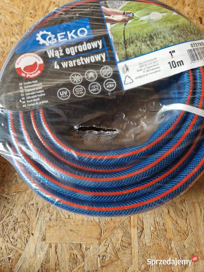 Wąż ogrodowy 4 Warstwowy 1cal 10m GEKO G73780 Głogowa
