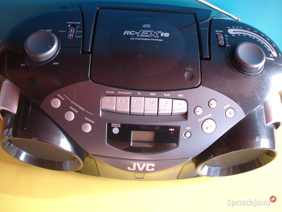 Radiomagnetofon JVC RCEX16B Zielona Góra
