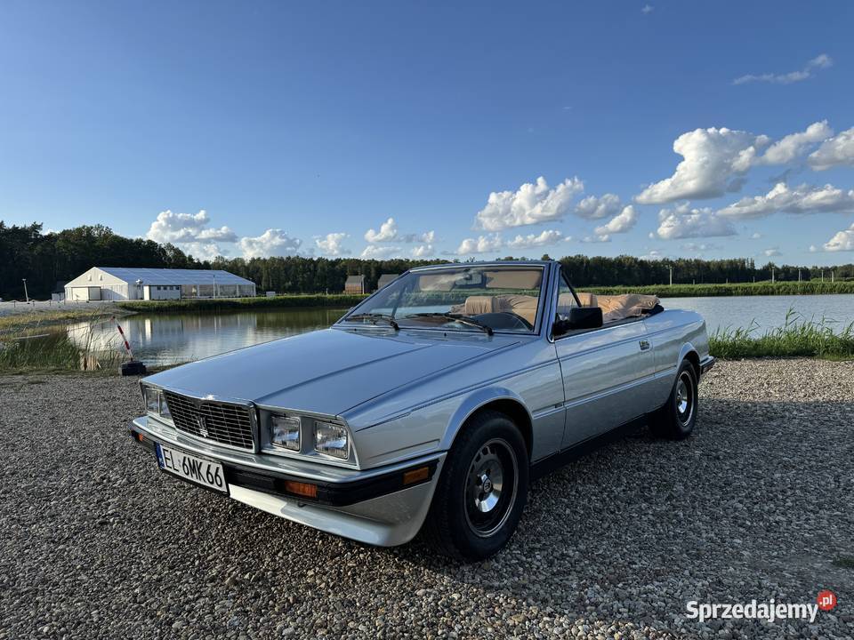Maserati Biturbo Spyder Zagato Cabrio Piękne nieuszkodzony Łódź