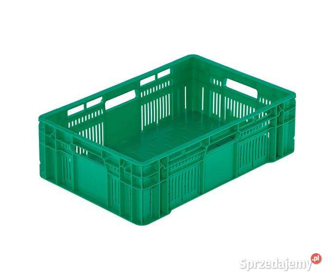 Skrzynka plastikowa na owoce i warzywa 60x40x18 Barczewo