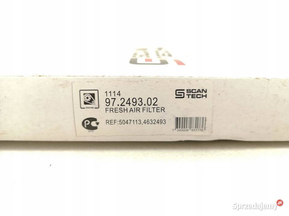 FILTR KABINOWY SAAB 93 900 20 23 25 97249302