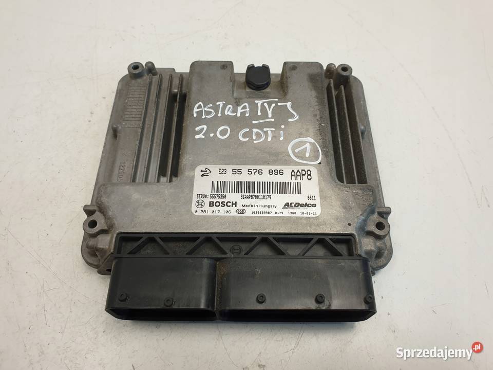 Astra J IV 20 CDTI KOMPUTER SILNIKA Sterownik