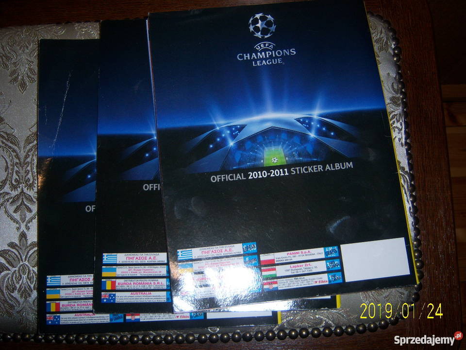 Panini album nowy champions league 20102011
