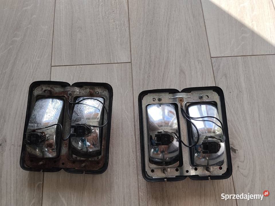 Lampy tylne włoskie Fiat 125p 1300 I seria łódzkie Sieradz