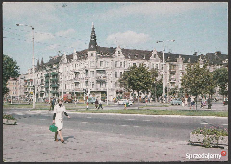 SZCZECIN PLAC KOŚCIUSZKI 1985 BEZ OBIEGU Łódź