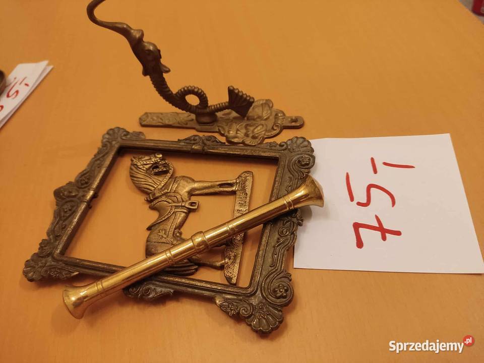 kolekcja wyrobów z mosiądzu okucia i inne Gorzów Wielkopolski