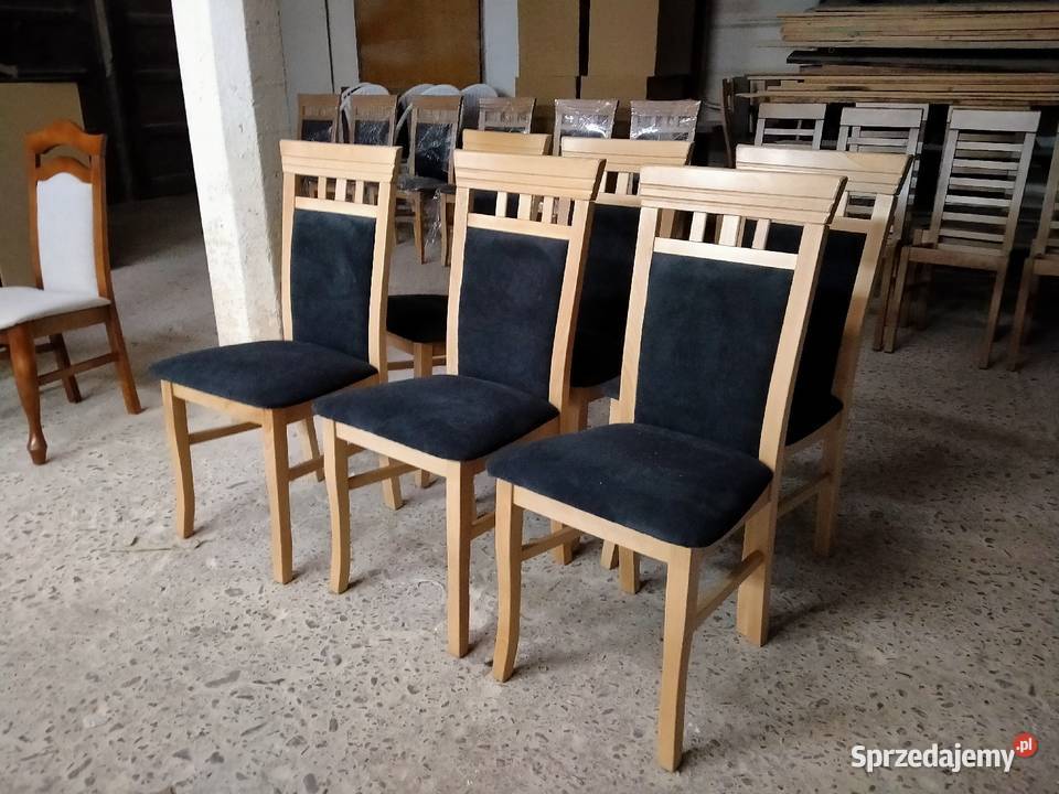 Nowoczesne krzesła bukowe