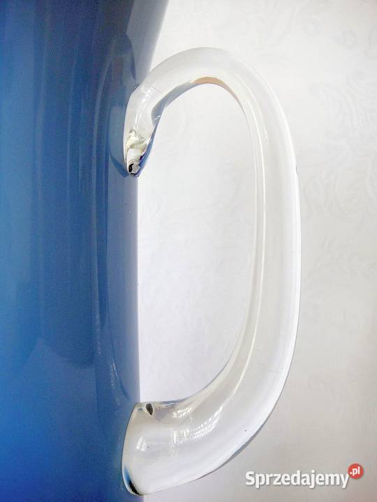 Piękny stary szklany dzban z lat 70tych unikat sprzedam