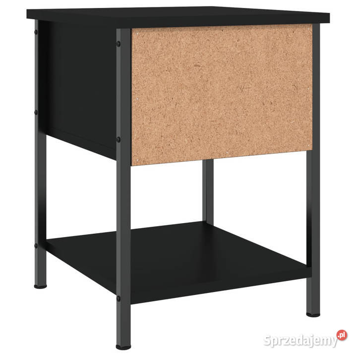Szafka nocna czarna 34x355x45 materiał Warszawa