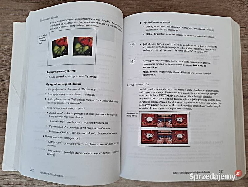 Corel Photopaint 9 podręcznik użytkownika Ostrów Wielkopolski sprzedam