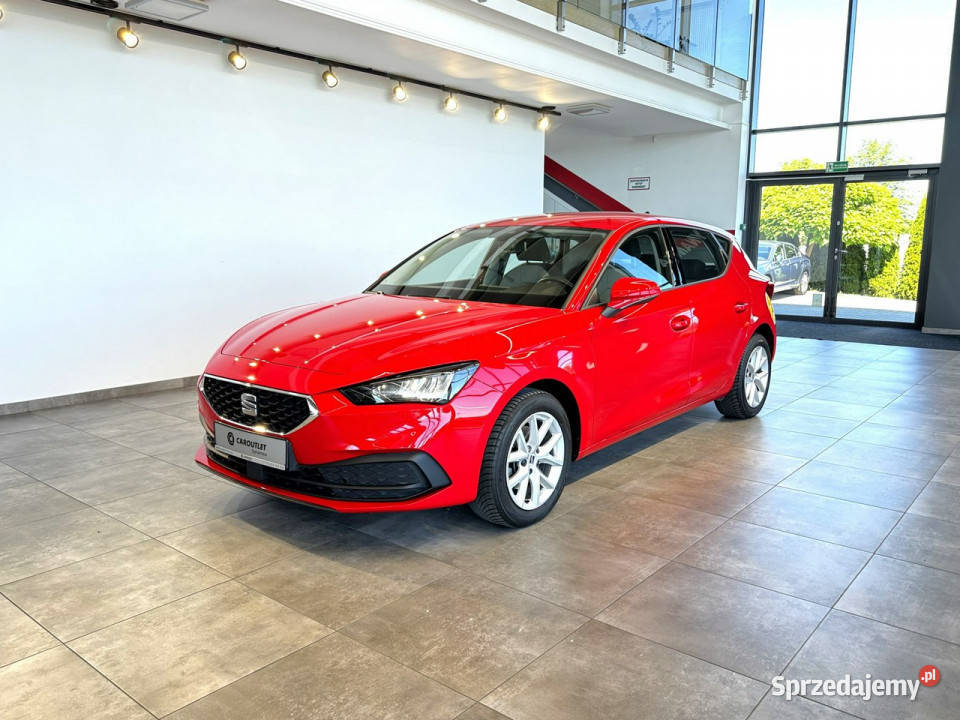 Seat Leon Style 15TSI 130 M6 2021 r salon I ASR (kontrola trakcji) Myślenice