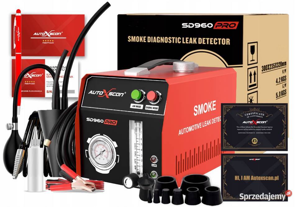 AUTOXSCAN SD 960 PRO Tester szczelności lubuskie Gorzów Wielkopolski