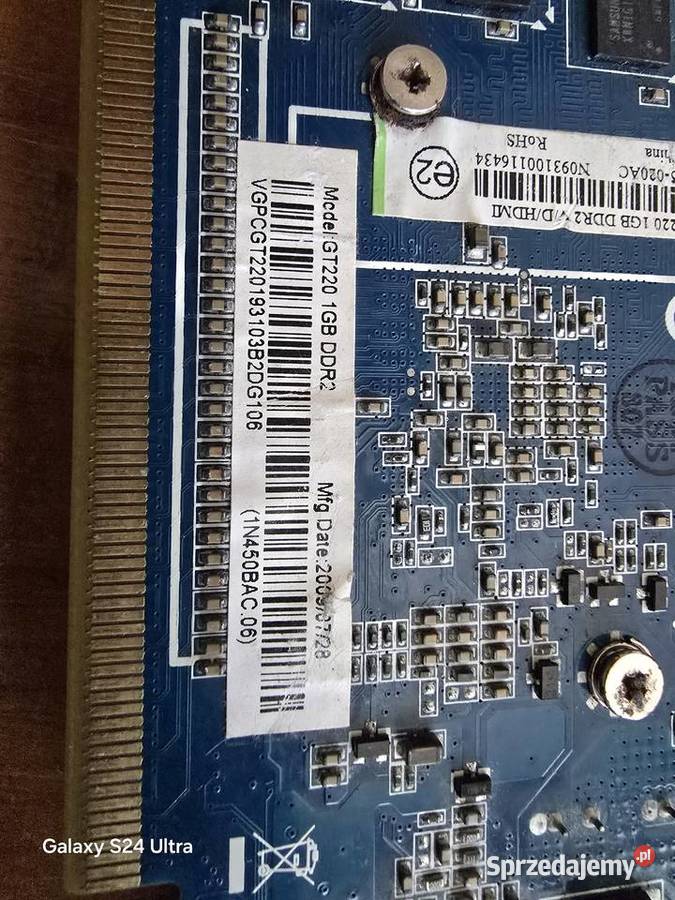karta graficzna gforce gt220 1gb Chełm Śląski