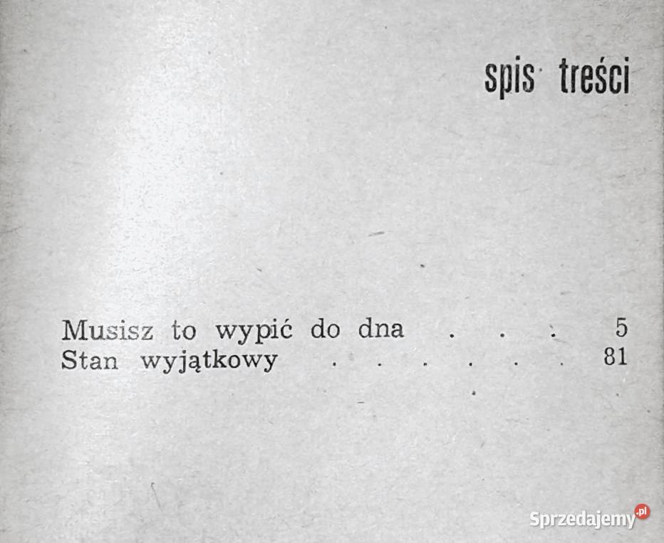 Musisz to wypić do dna Andrzej Mularczyk