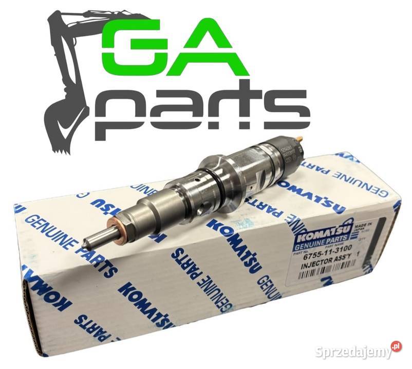 Wtryskiwacz Komatsu 6755113100 6755113100 nowy Olsztyn sprzedam