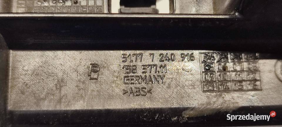 BMW F20 MOCOWANIE PROGU PRAWE KOMPLET 7264360