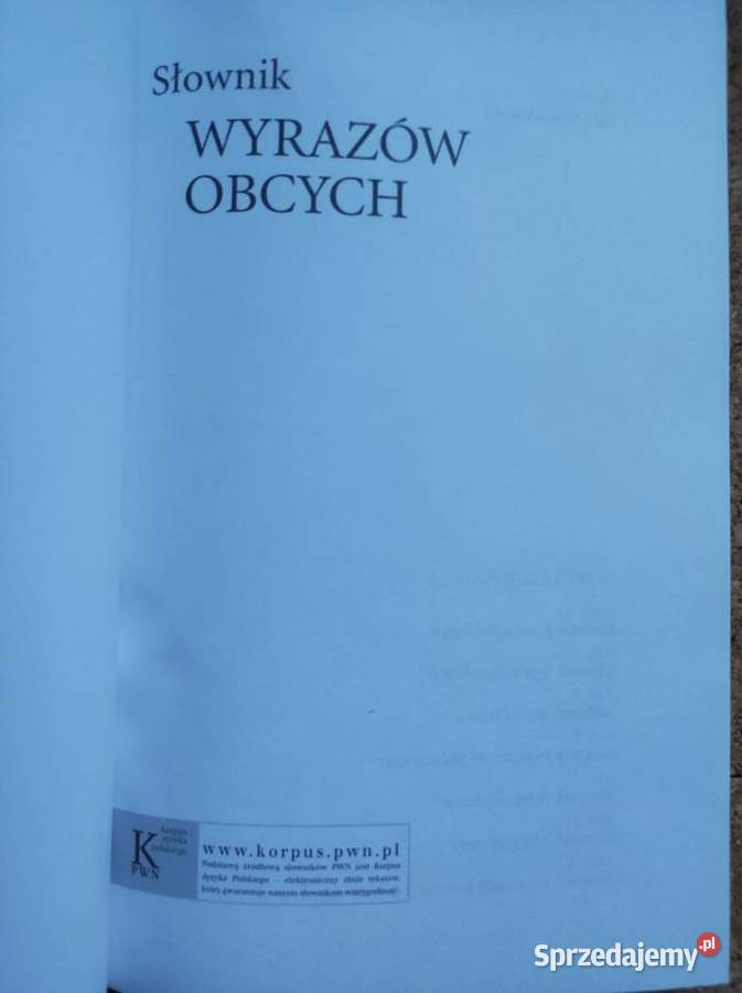 Słownik wyrazów obcych Biblioteka Gazety Kultura i Rozrywka świętokrzyskie