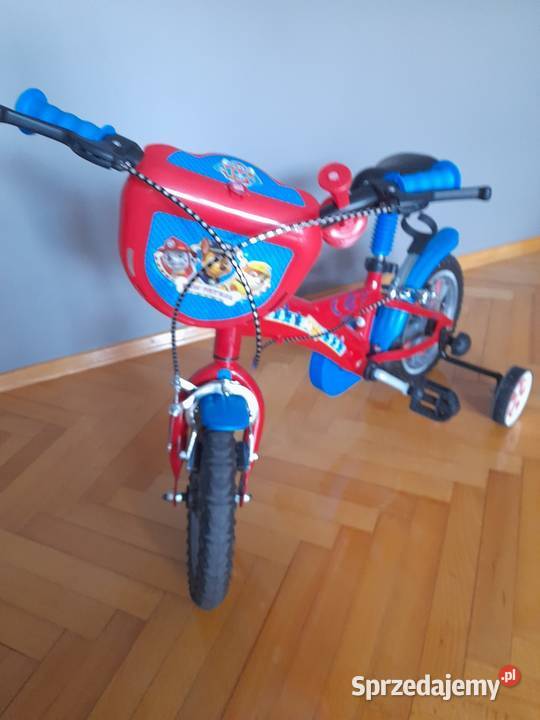 Sprzedam rowerek dziecięcy Psi Patrol z kółkami