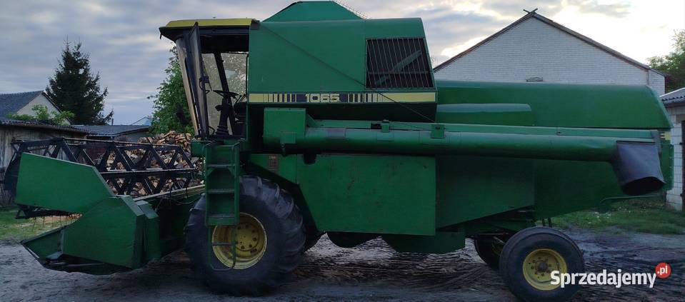 Kombajn zbożowy John Deere 1065 mazowieckie Siedlce sprzedam
