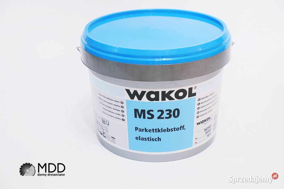 Klej jednoskładnikowy Wakol MS230 18 Produkcja Łabuńki Pierwsze
