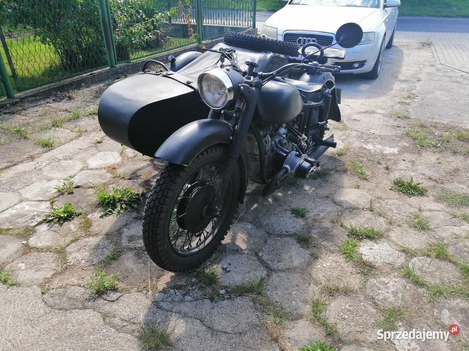 Ural M72 Dniepr 650 K750 z napędem na kosz Działoszyn