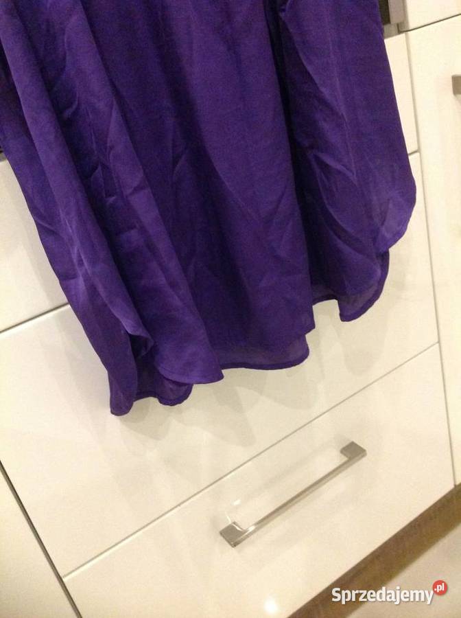 Bluzka Satynowa Damska HM 54 XXL Fioletowa Nowa Sól sprzedam