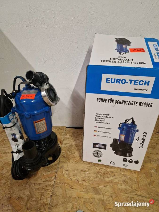 Pompa do szamba zatapialna pompa do wody czystej wielkopolskie Głogowa sprzedam