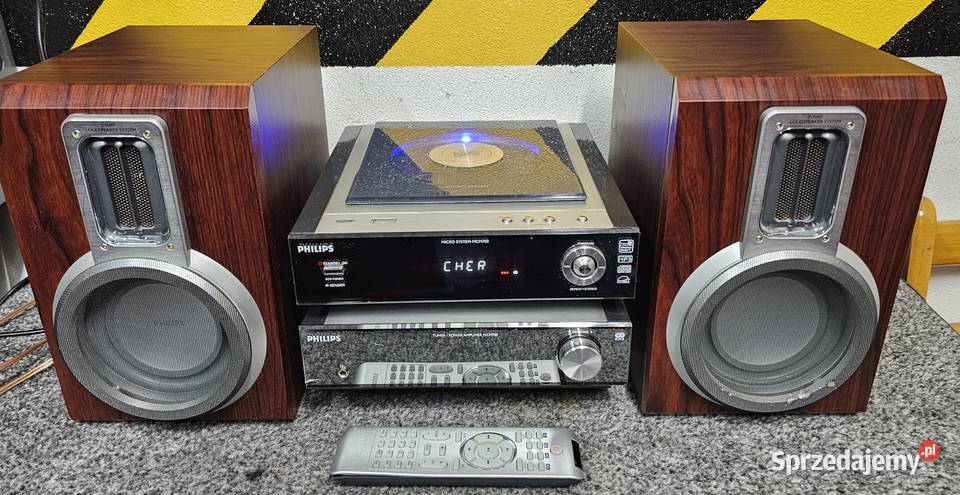 Wieża Philips MCM700 Pilot USB mp3 Wysyłka Kraków