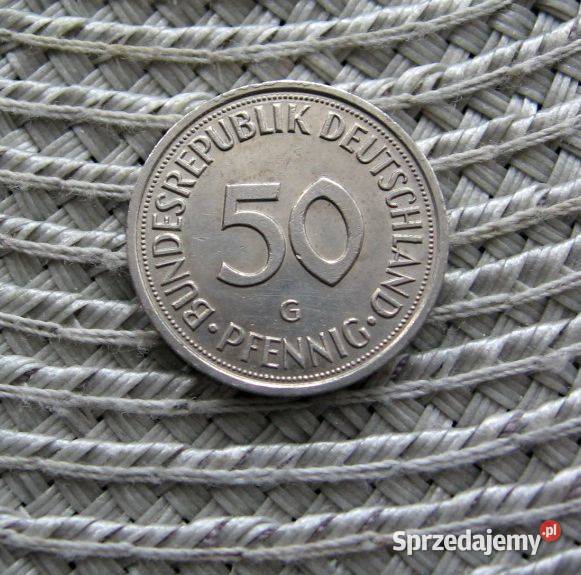 Niemcy 50 fenigów 1984r G wielkopolskie Kalisz