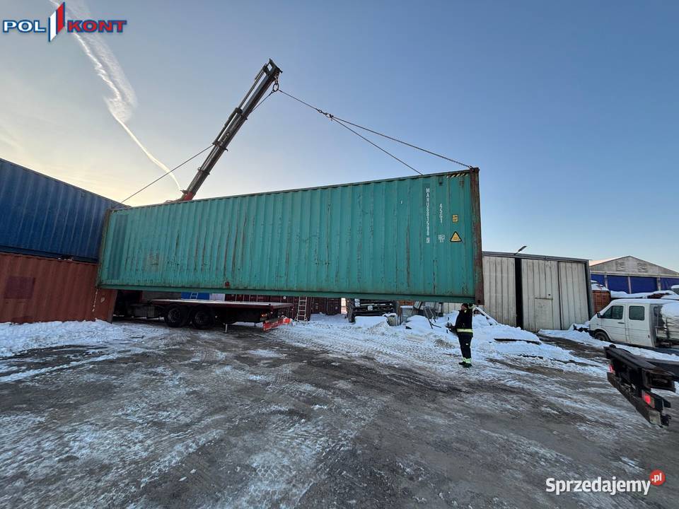 Kontener morski magazynowy 12 metrowy 40 HC Kościerzyna