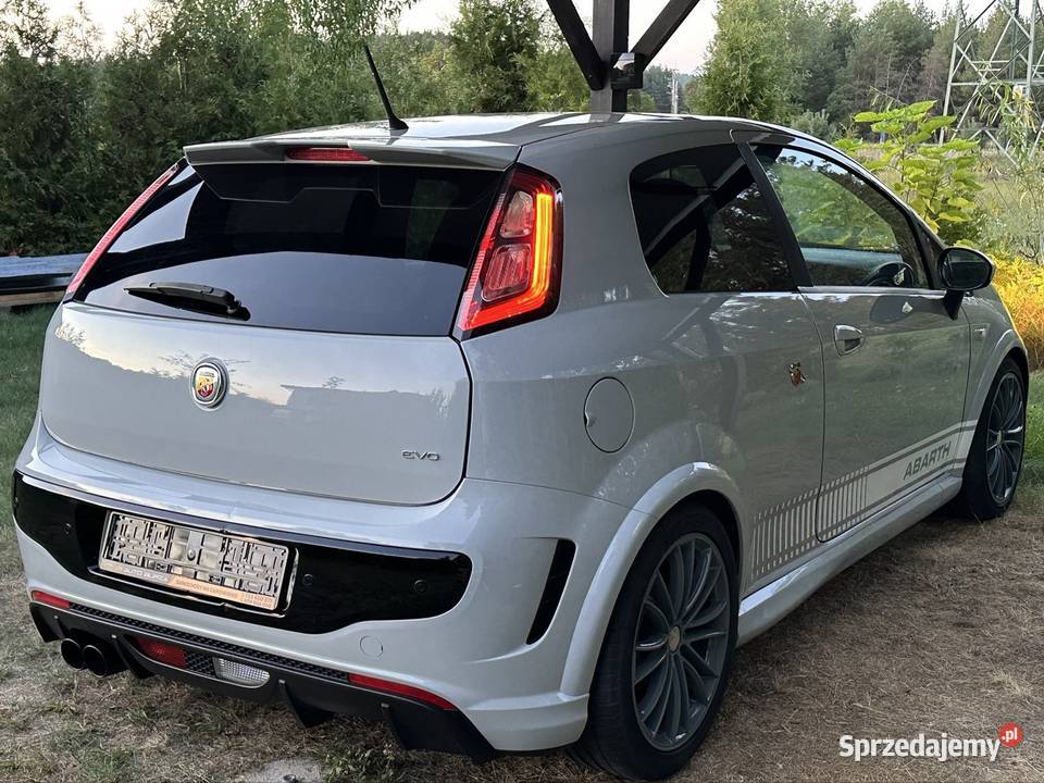 Abarth Punto Evo szary piękny Włoch 170KM Bródek sprzedam
