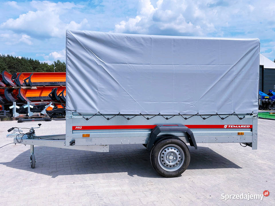 Przyczepa Temared Pro 2612z plandeką 1100 mm DMC Katowice sprzedam