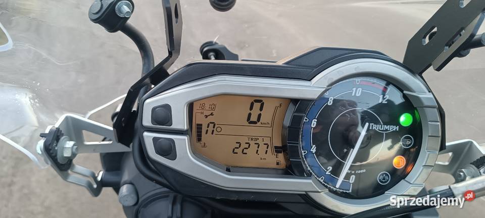 Triumf Tiger 800xc garażowany Pobiedziska
