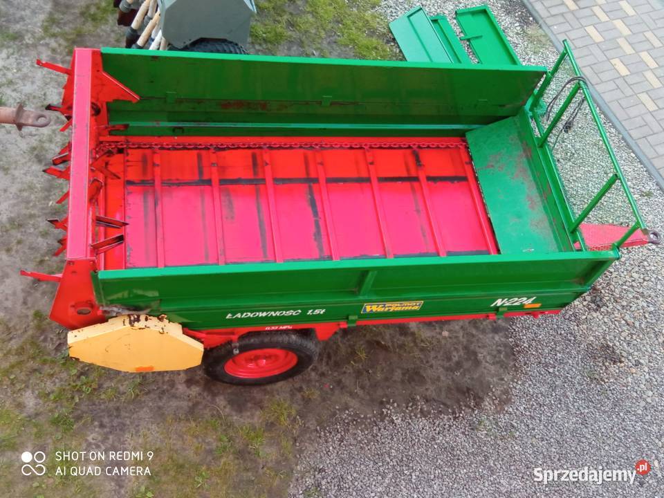 Rozrzutnik obornika Agromet Warafama 15 t NOWY nieuszkodzony Pozostałe Kolbuszowa