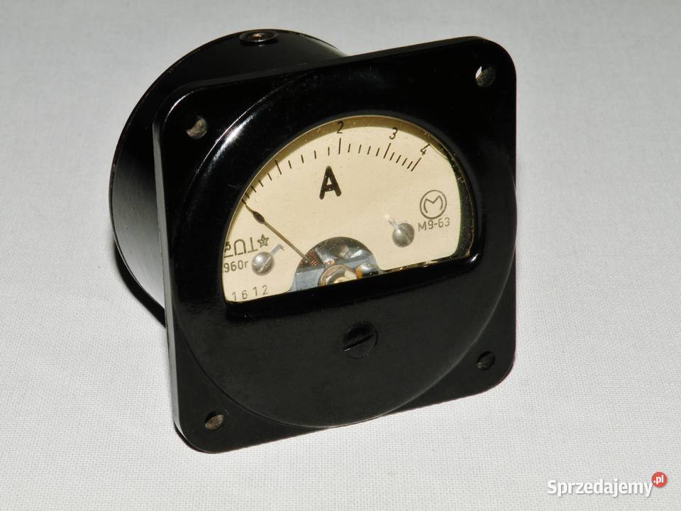 Polski amperomierz tablicowy z 1960 roku Lumel Bydgoszcz sprzedam
