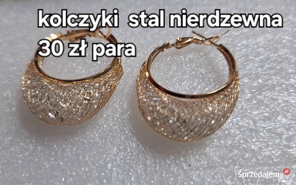 Kolczyki sprzedam śląskie Katowice