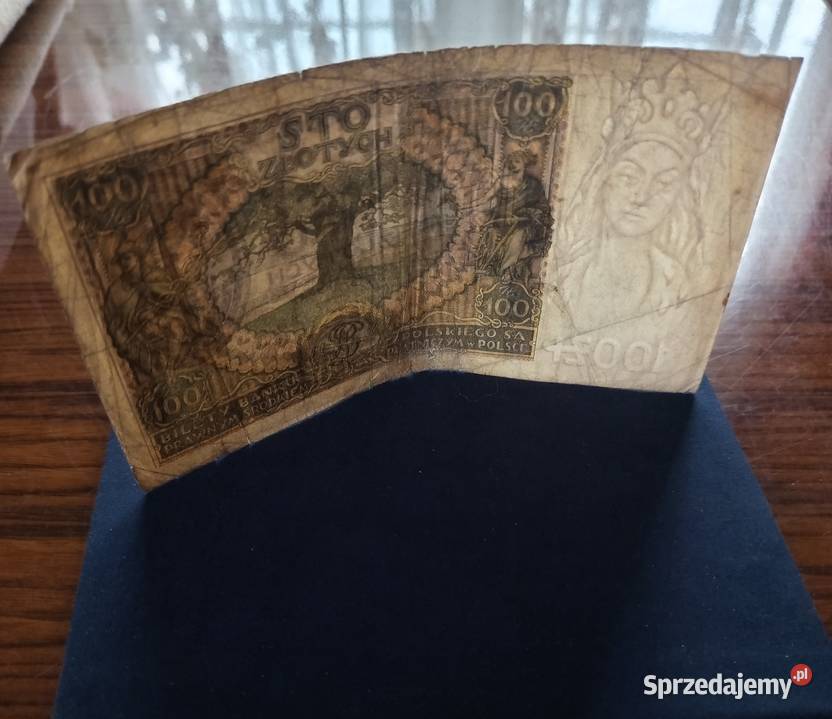 Banknot 100 złotych 1934 Nakło nad Notecią