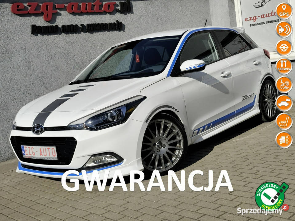 Hyundai i20 SPORT Bezwypadkowy wyposażenie łódzkie Zgierz sprzedam